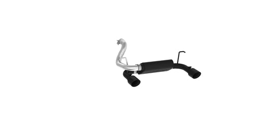 Jeep 2.5 Inch Axle Back Dual Rear Exit For 18-20 Wrangler JL 2/4 DR 3.6L MBRP-1
