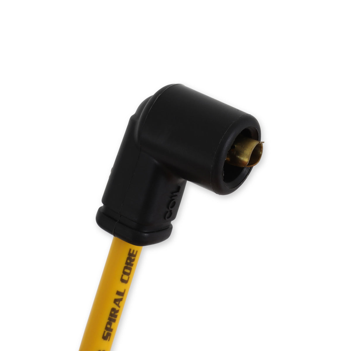 Spark Plug Wire Set- 8.8Mm-Spiral Suppression- Universal Vari-Angle Boots-Yellow 8033, Spark Plug Wires, 8.8Mm, Spiral Core, Yellow, Set ACCEL-2