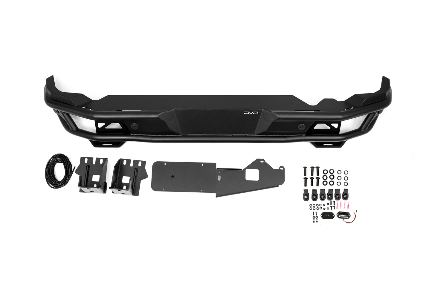 2021 2025 Ford Bronco Rear Tube Bumper DV8 Offroad-17