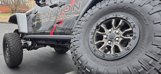 Jeep Wrangler 392 Overland Plus Front Long Arm Upgrade Kit 2021+ JL Clayton Off Road-1