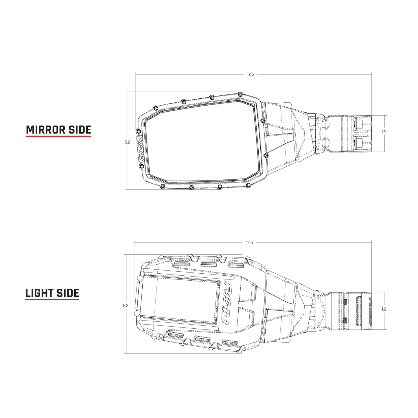 Reflect Lamp Set Pair Rigid Industries-2