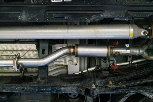 Dodge 3 Inch Single In/Out Muffler Replacement Armor Plus Series For 19-24 RAM 1500 5.7L Hemi MBRP-1