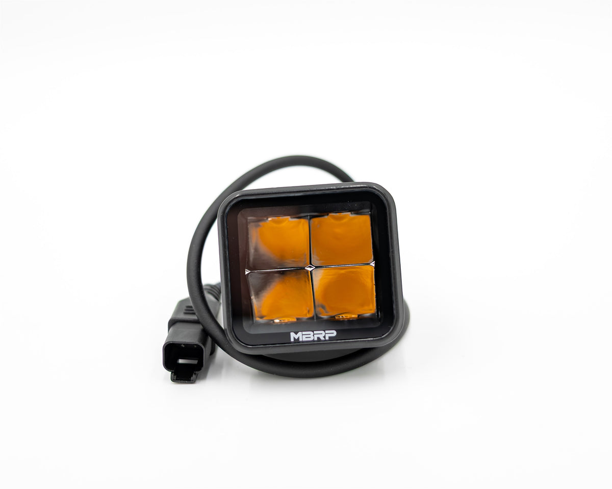 Universal 2.75-inch Light Assembly, Amber Spot Beam Pattern MBRP-2