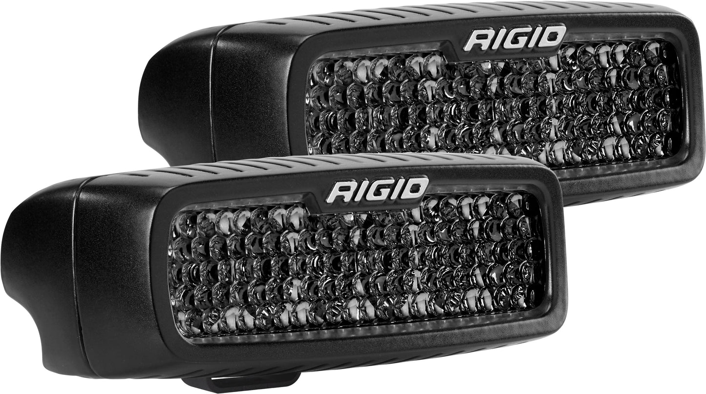 Spot Diffused Midnight Surface Mount Pair SR-Q Pro Rigid Industries