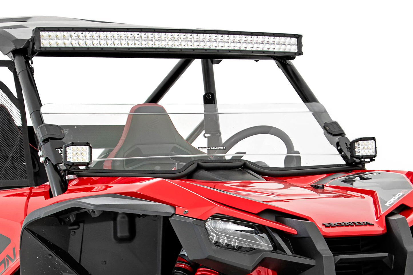 Half Windshield | Scratch Resistant | Honda Talon 1000R Rough Country