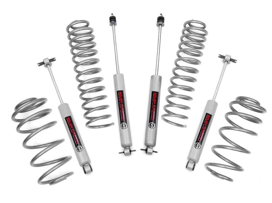 2.5 Inch Lift Kit | 6 Cyl | N3 | Jeep Wrangler TJ (97-06)/Wrangler Unlimited (04-06) Rough Country