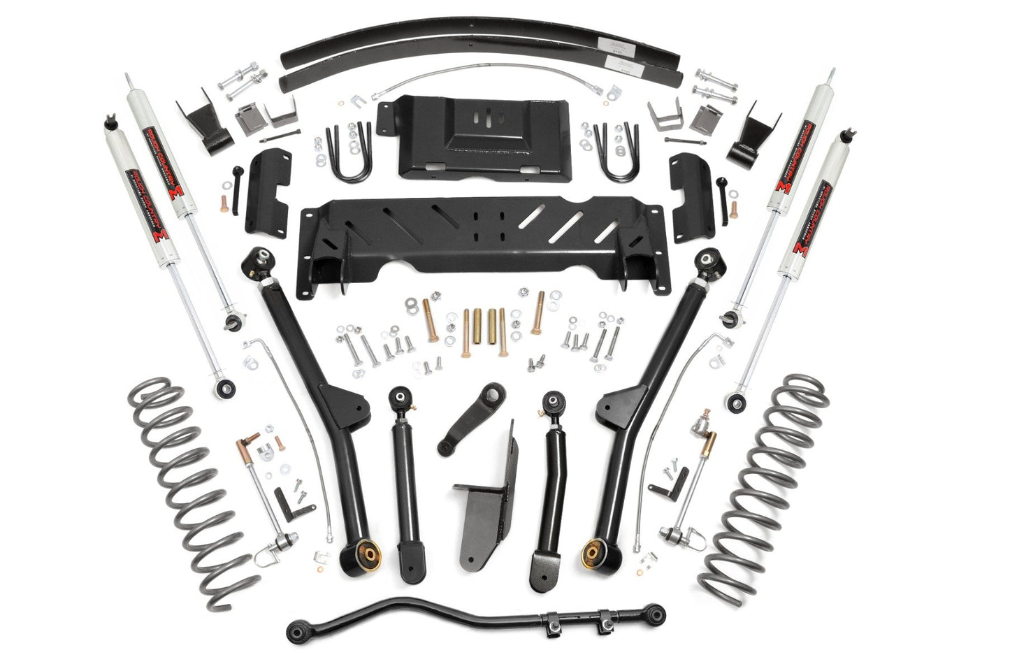 4.5 Inch Lift Kit | Long Arm | AAL | NP242 | M1 | Jeep Cherokee XJ 4WD (84-01) Rough Country