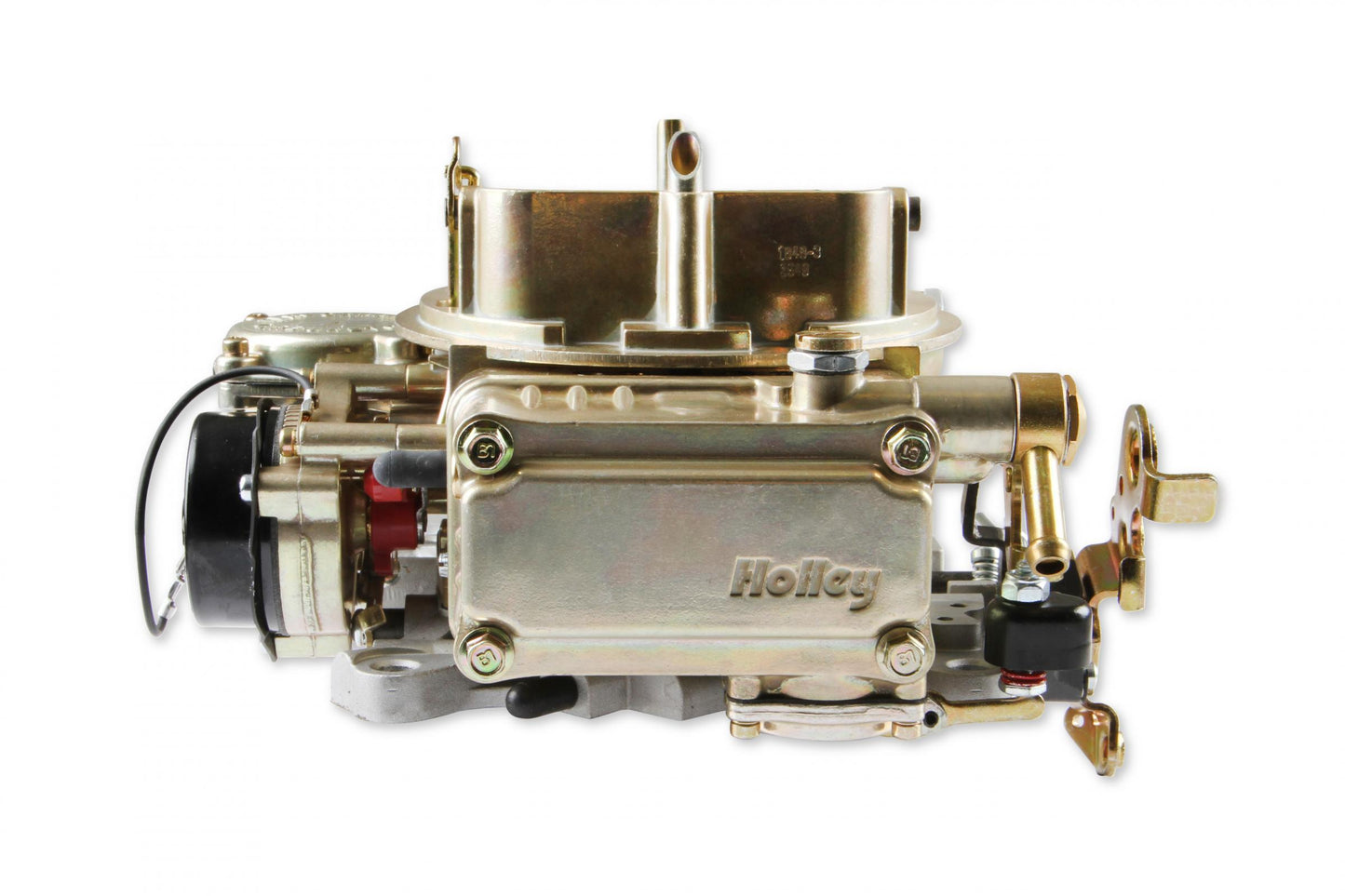Classic Carburetor 465 CFM 4160 Vacuum Secondaries Gold Dichromate Gasoline Holley-6