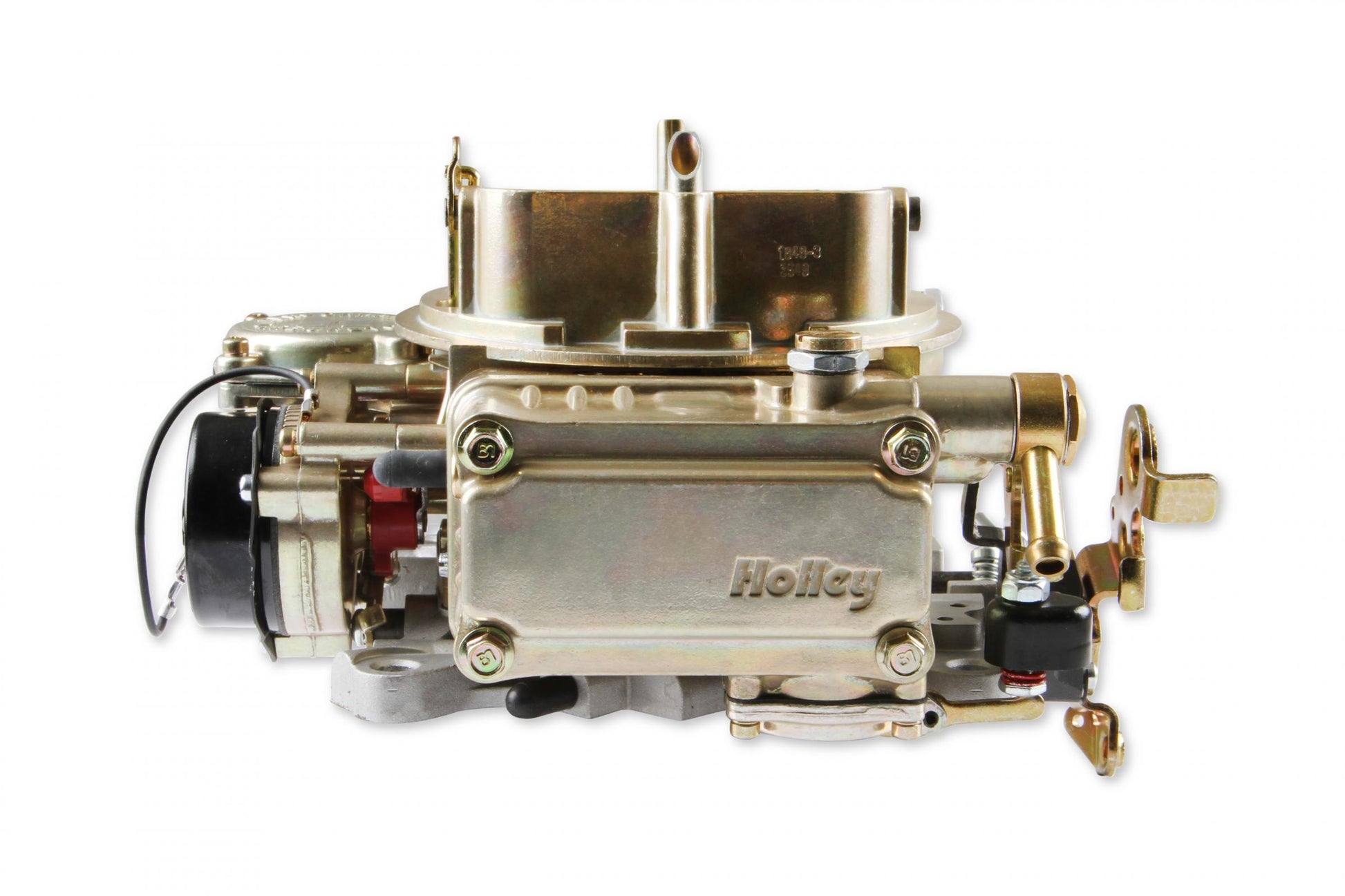 Classic Carburetor 465 CFM 4160 Vacuum Secondaries Gold Dichromate Gasoline Holley-6