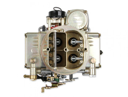 Classic Carburetor 465 CFM 4160 Vacuum Secondaries Gold Dichromate Gasoline Holley-8