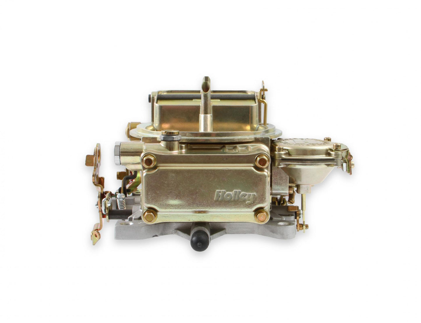 Classic Carburetor 600 CFM 4160 Vacuum Secondaries Gold Dichromate Gasoline Holley-8