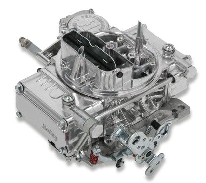 Street Warrior Carburetor 600 CFM 4160 Vacuum Secondaries Shiny Gasoline Holley