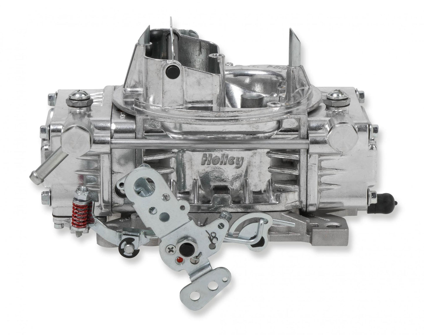 Street Warrior Carburetor 600 CFM 4160 Vacuum Secondaries Shiny Gasoline Holley-2