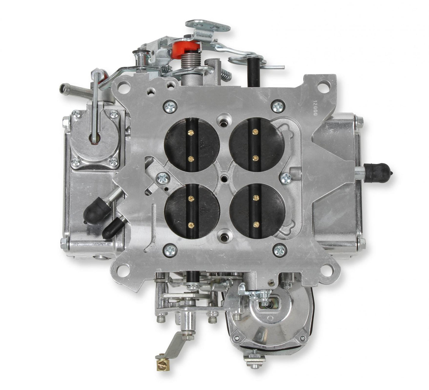 Street Warrior Carburetor 600 CFM 4160 Vacuum Secondaries Shiny Gasoline Holley-6