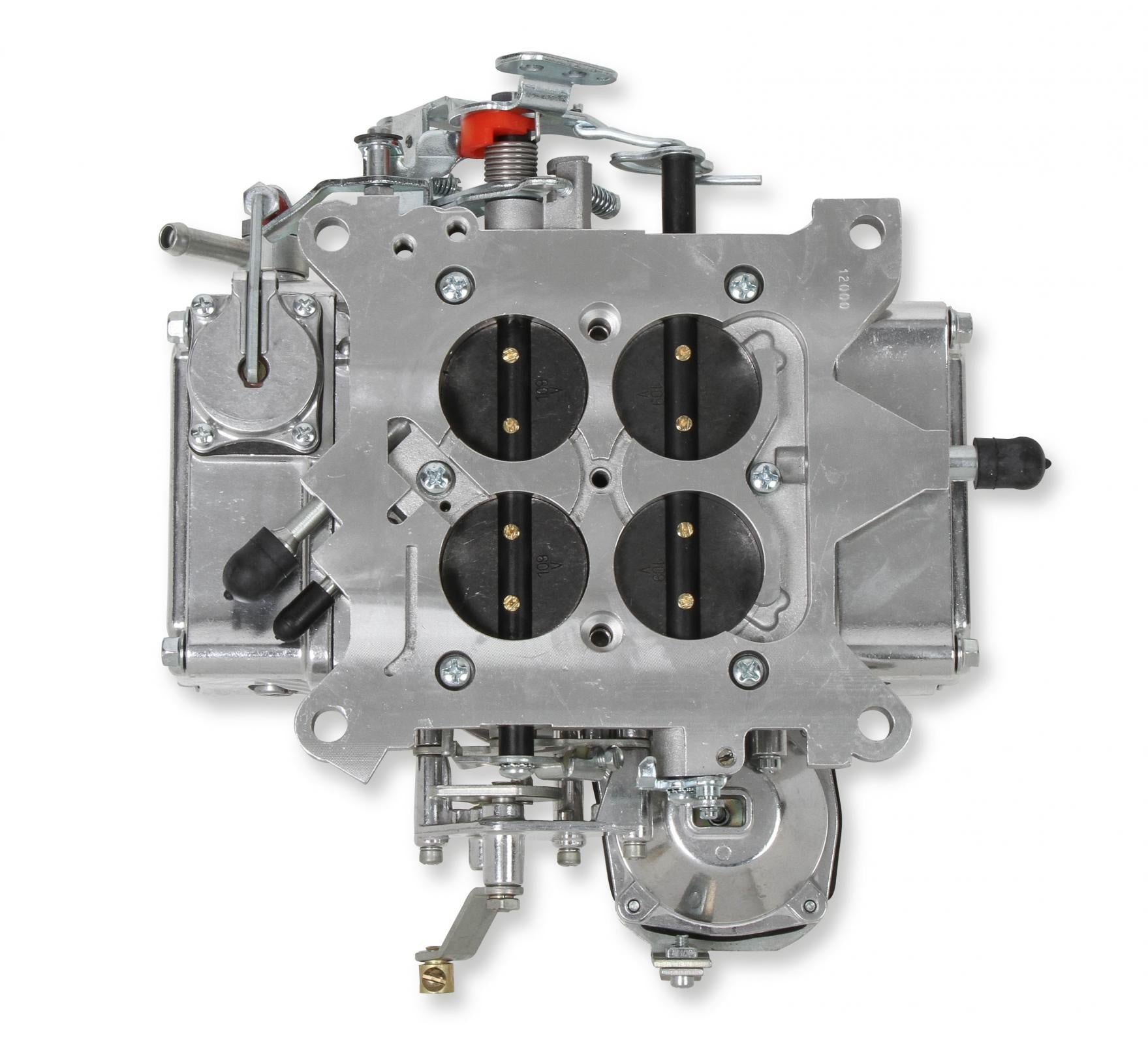Street Warrior Carburetor 600 CFM 4160 Vacuum Secondaries Shiny Gasoline Holley-6