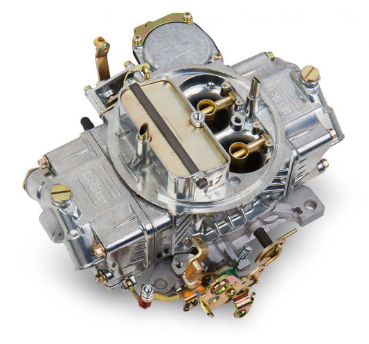 Classic Carburetor 750 CFM 4160 Vacuum Secondaries Choke Type Manual Shiny Gasoline Holley