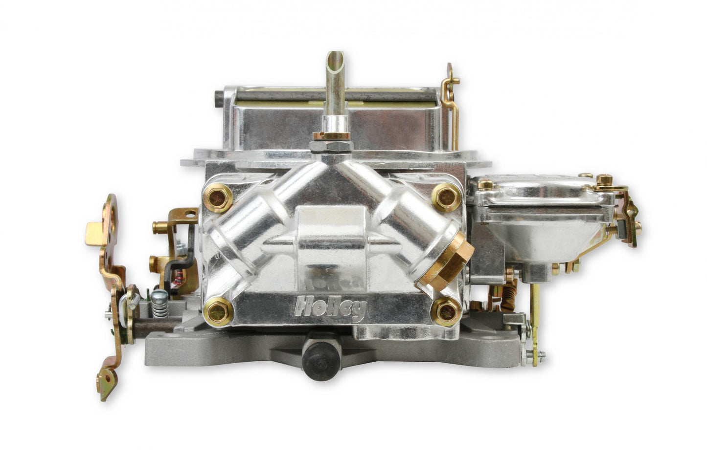 Classic Carburetor 750 CFM 4160 Vacuum Secondaries Choke Type Manual Shiny Gasoline Holley-11