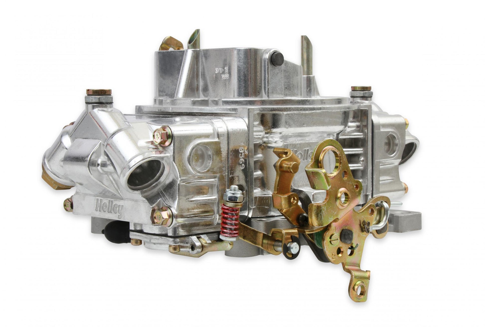 Classic Carburetor 750 CFM 4160 Vacuum Secondaries Choke Type Manual Shiny Gasoline Holley-6
