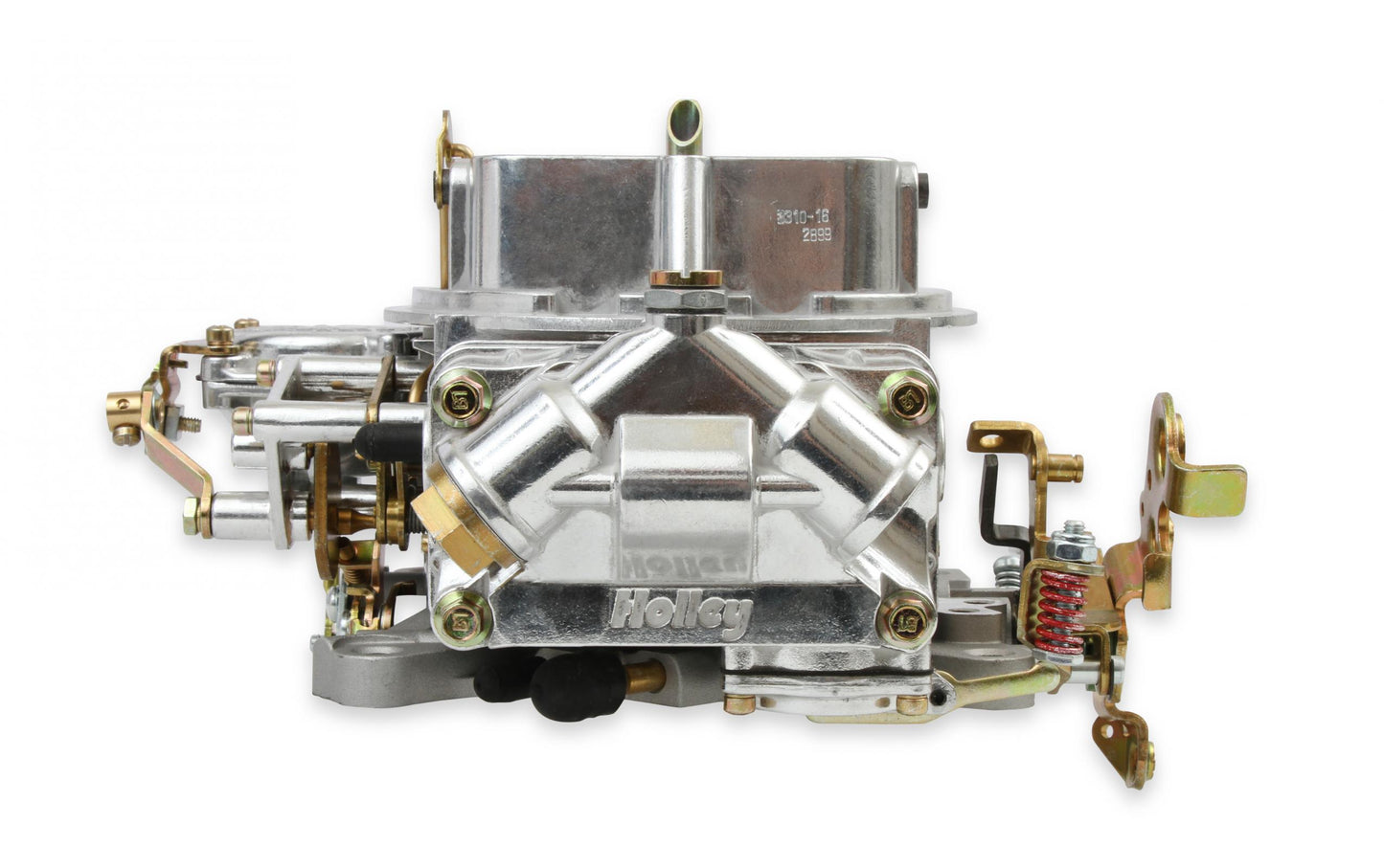 Classic Carburetor 750 CFM 4160 Vacuum Secondaries Choke Type Manual Shiny Gasoline Holley-7
