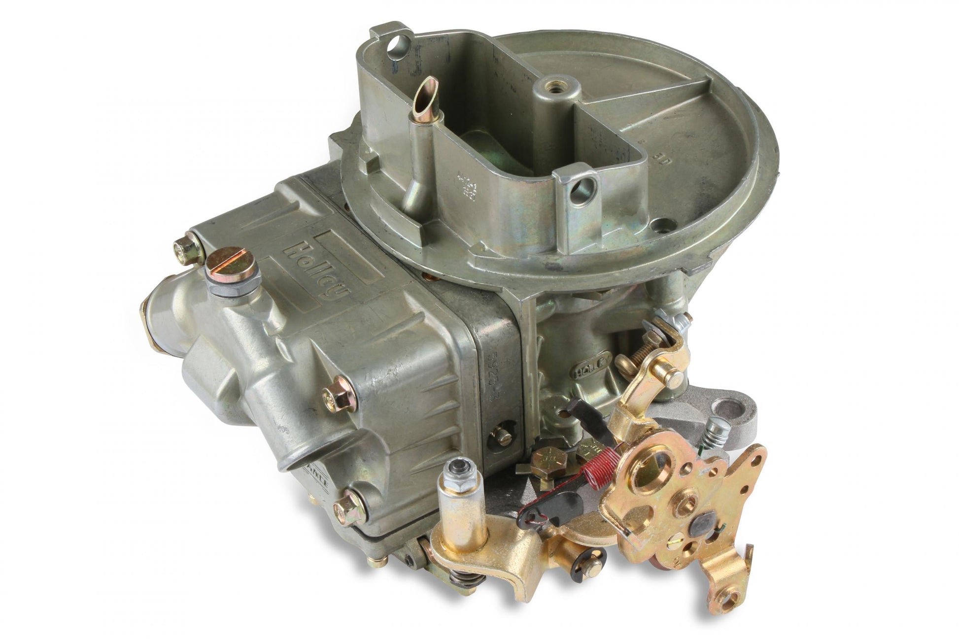 Performance 2BBL Carburetor 500 CFM 2300 Gold Dichromate Gasoline Holley-2