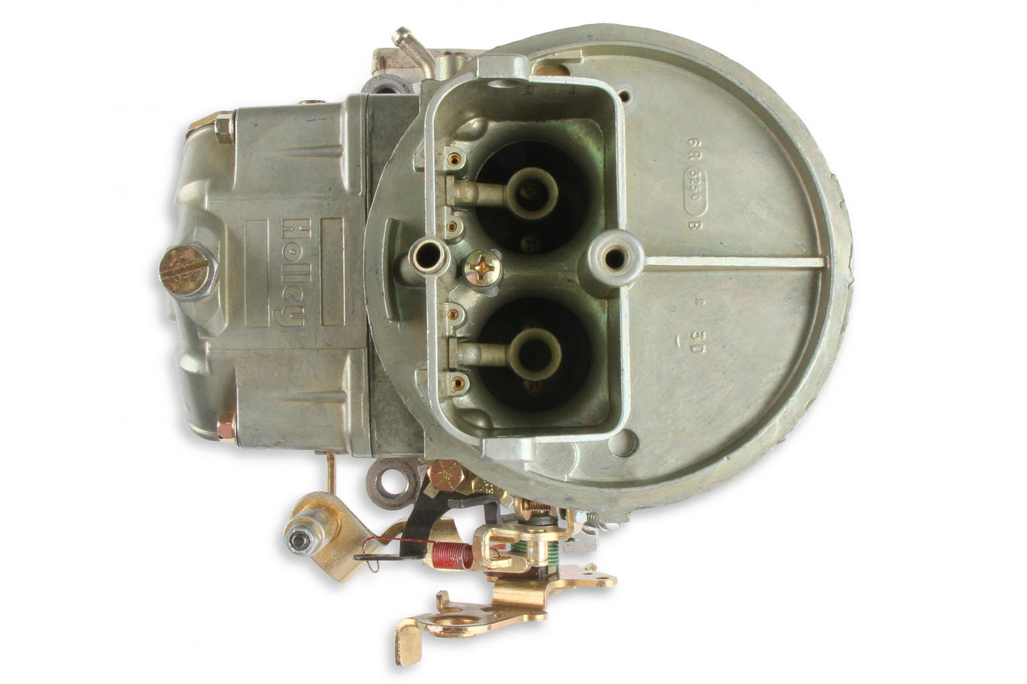 Performance 2BBL Carburetor 500 CFM 2300 Gold Dichromate Gasoline Holley-10