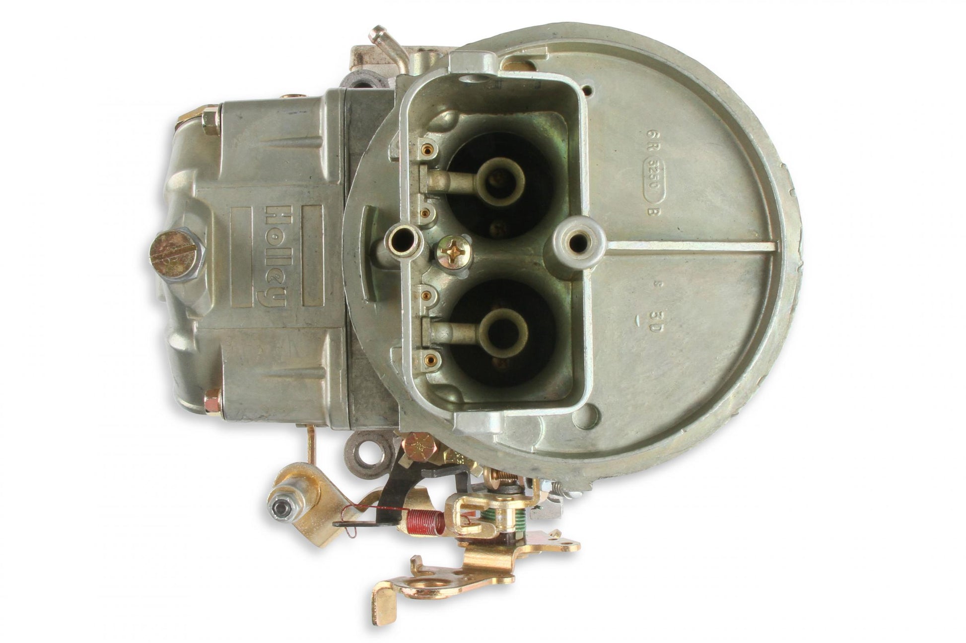 Performance 2BBL Carburetor 500 CFM 2300 Gold Dichromate Gasoline Holley-10