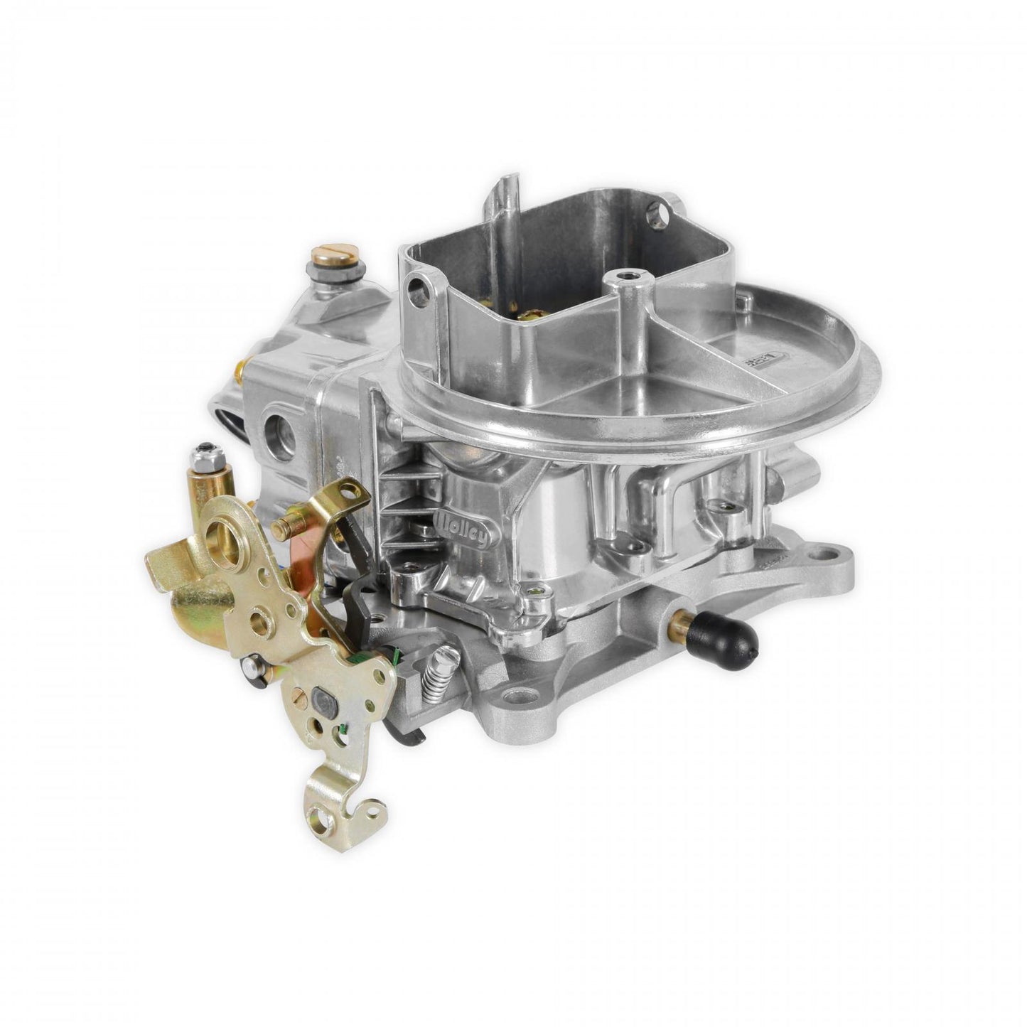 Performance 2BBL Carburetor 500 CFM 2300 Gold Dichromate Gasoline Choke Type Manual Holley-2
