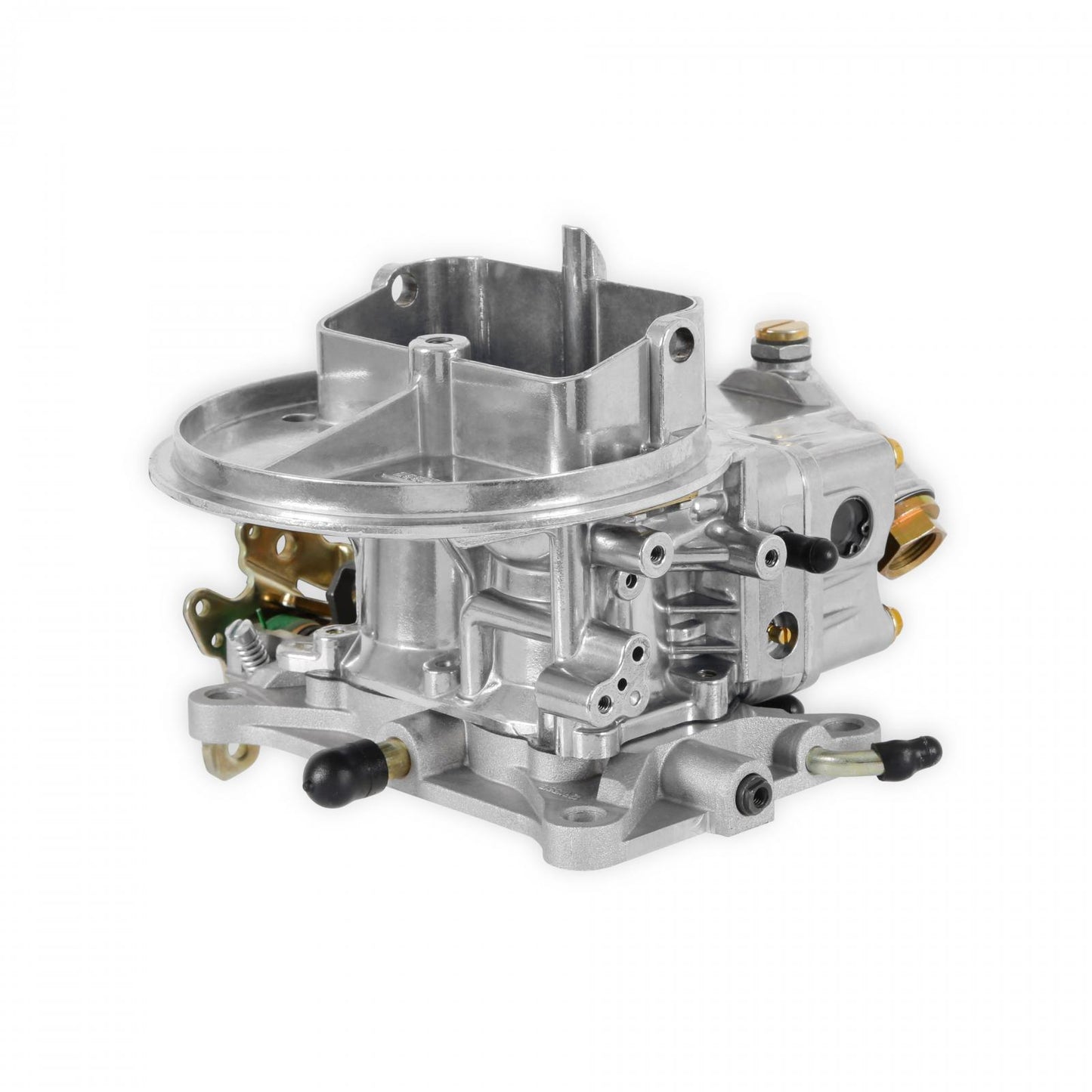 Performance 2BBL Carburetor 500 CFM 2300 Gold Dichromate Gasoline Choke Type Manual Holley-4