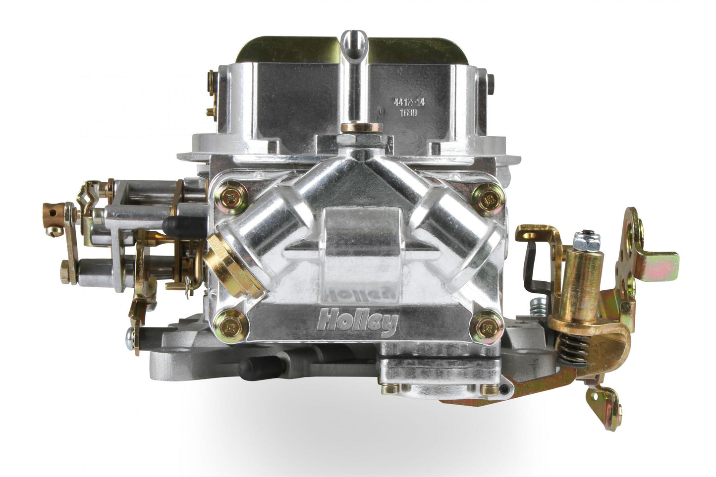 Performance 2BBL Carburetor 500 CFM 2300 Shiny Gasoline Holley-4