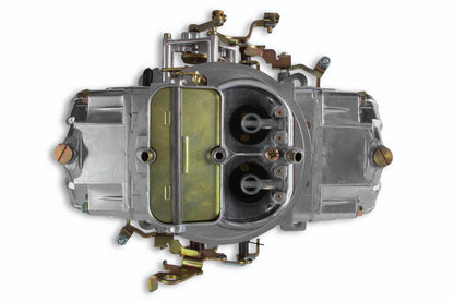 Double Pumper Carburetor 600 CFM 4150 Mechanical Secondaries Shiny Gasoline Holley-7