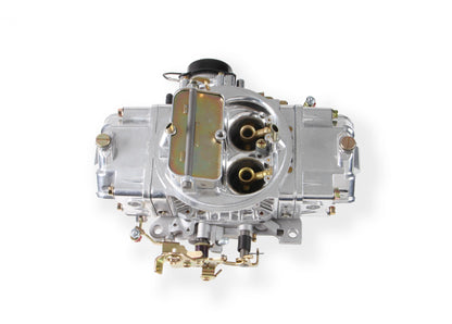 Aluminum Double Pumper Carburetor 750 CFM 4150 Mechanical Secondaries Shiny Gasoline Holley-3