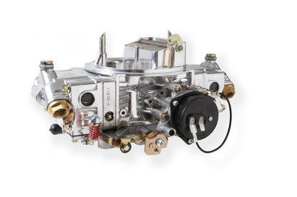 Aluminum Double Pumper Carburetor 750 CFM 4150 Mechanical Secondaries Shiny Gasoline Holley-6