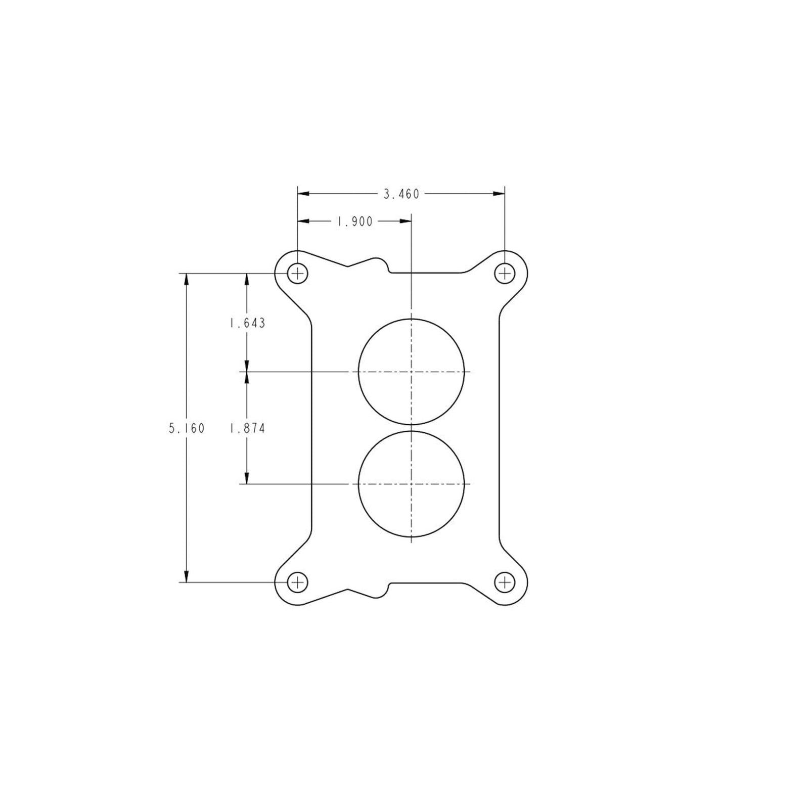 0-7448SA 350 CFM Performance 2BBL Carburetor Aluminum Holley-6