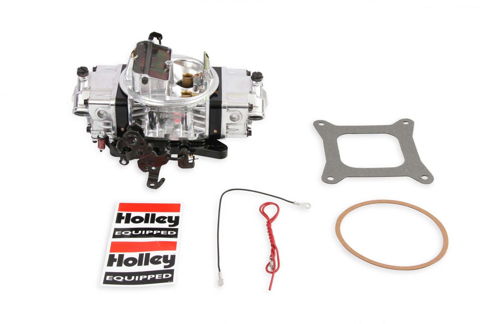 Ultra Double Pumper Carburetor 650 CFM 4150 Mechanical Secondaries Billet Gasoline Holley-13