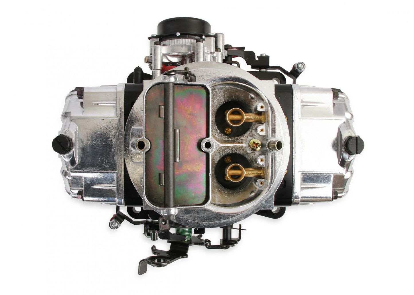Ultra Double Pumper Carburetor 650 CFM 4150 Mechanical Secondaries Billet Gasoline Holley-16
