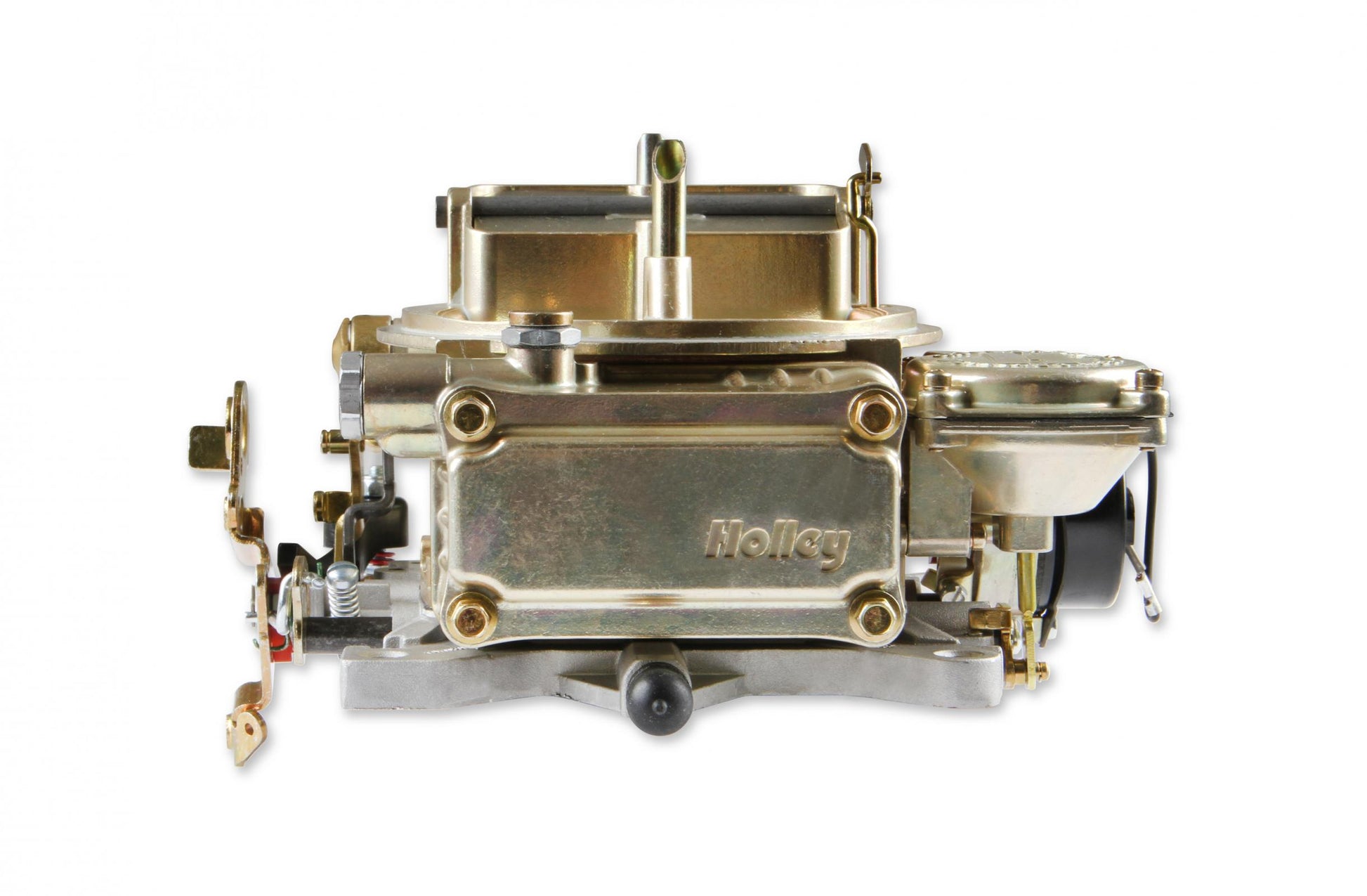 Classic Carburetor 390 CFM 4160 Vacuum Secondaries Gold Dichromate Gasoline Holley-2