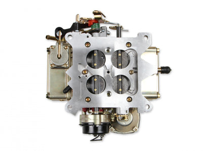 Classic Carburetor 390 CFM 4160 Vacuum Secondaries Gold Dichromate Gasoline Holley-7