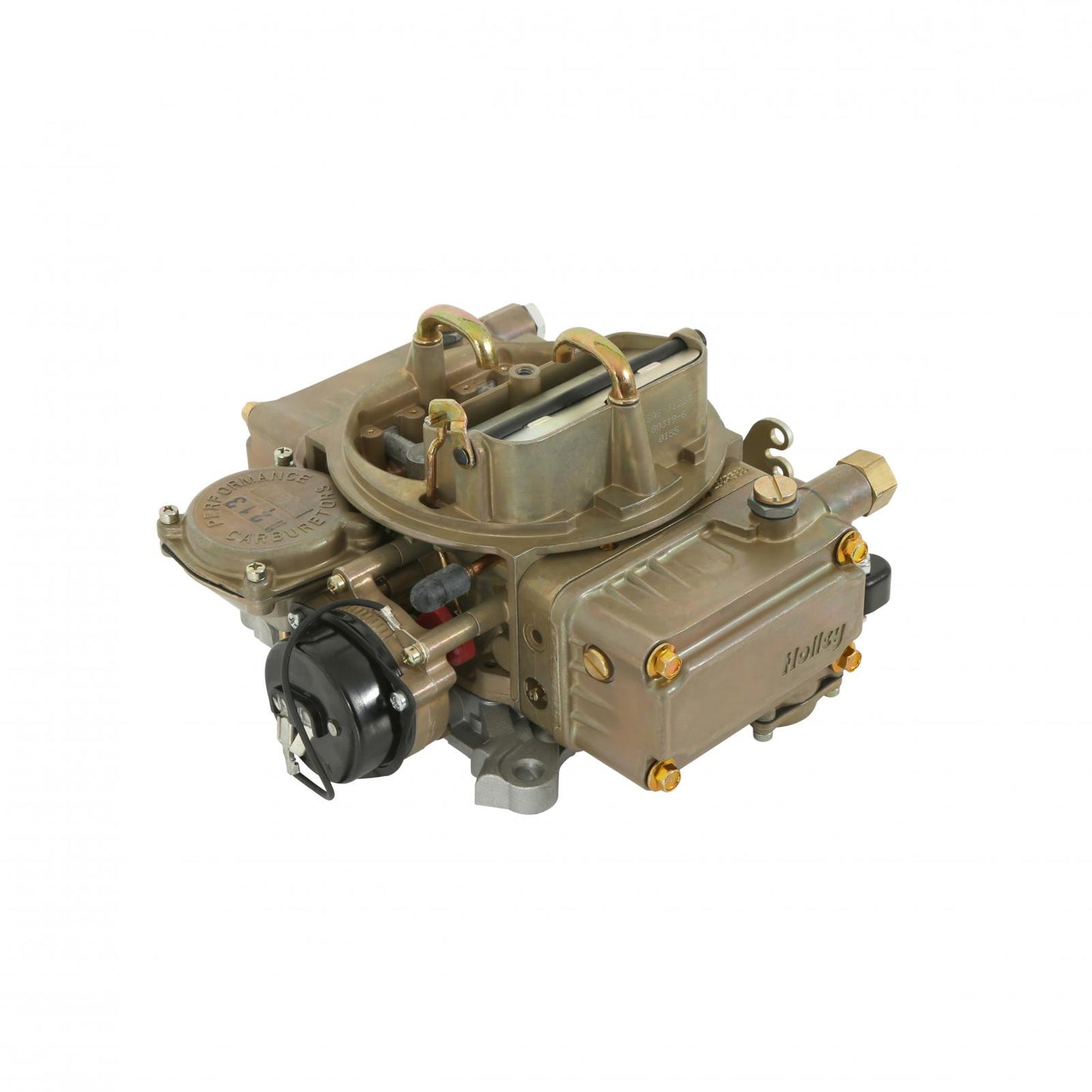 Marine Carburetor 600 CFM 4160 Vacuum Secondaries Gold Dichromate Gasoline Holley-2