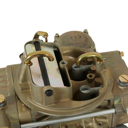 Marine Carburetor 600 CFM 4160 Vacuum Secondaries Gold Dichromate Gasoline Holley-5