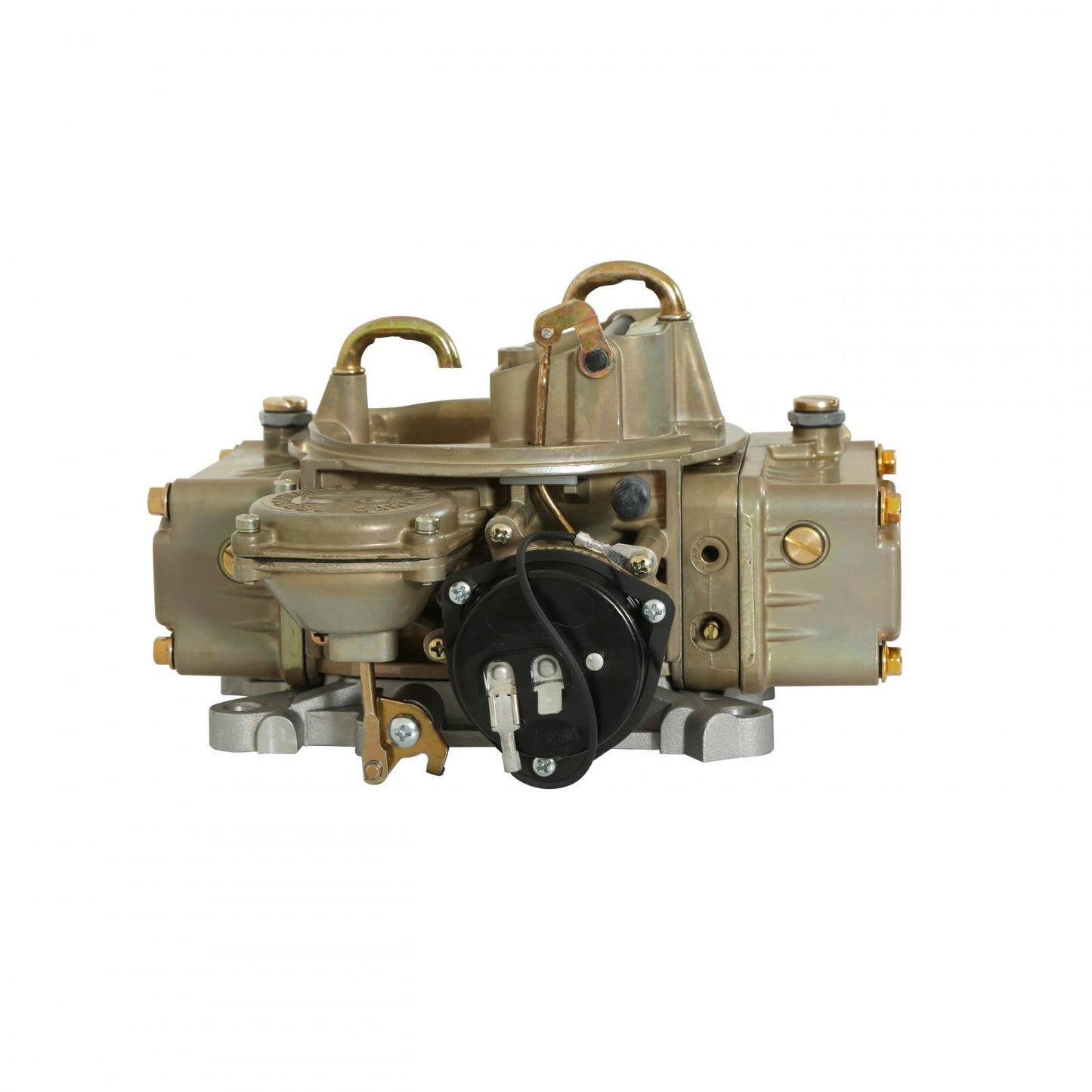 Marine Carburetor 600 CFM 4160 Vacuum Secondaries Gold Dichromate Gasoline Holley-7
