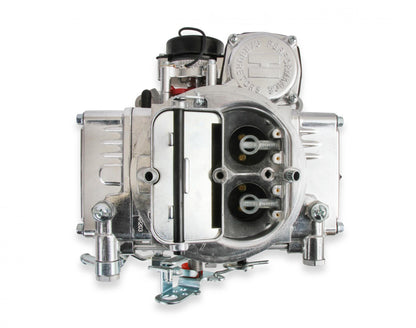 Street Warrior Model 4160 Carburetor 600 CFM 4160 Vacuum Secondaries Shiny Gasoline Holley-4