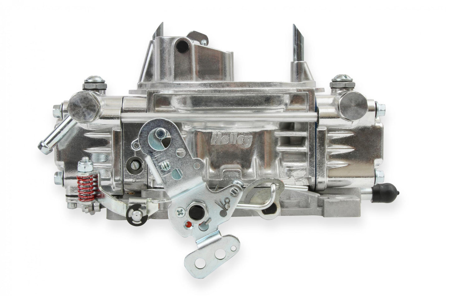 Street Warrior Model 4160 Carburetor 600 CFM 4160 Vacuum Secondaries Shiny Gasoline Holley-5