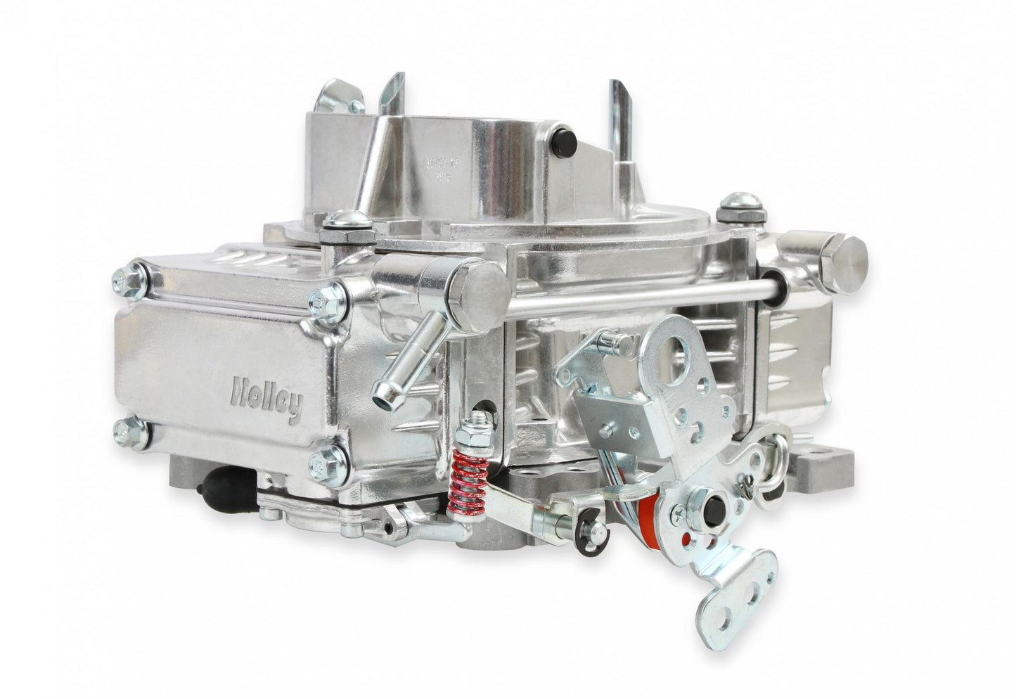 Street Warrior Model 4160 Carburetor 600 CFM 4160 Vacuum Secondaries Shiny Gasoline Holley-6