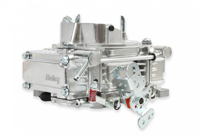 Street Warrior Model 4160 Carburetor 600 CFM 4160 Vacuum Secondaries Shiny Gasoline Holley-6