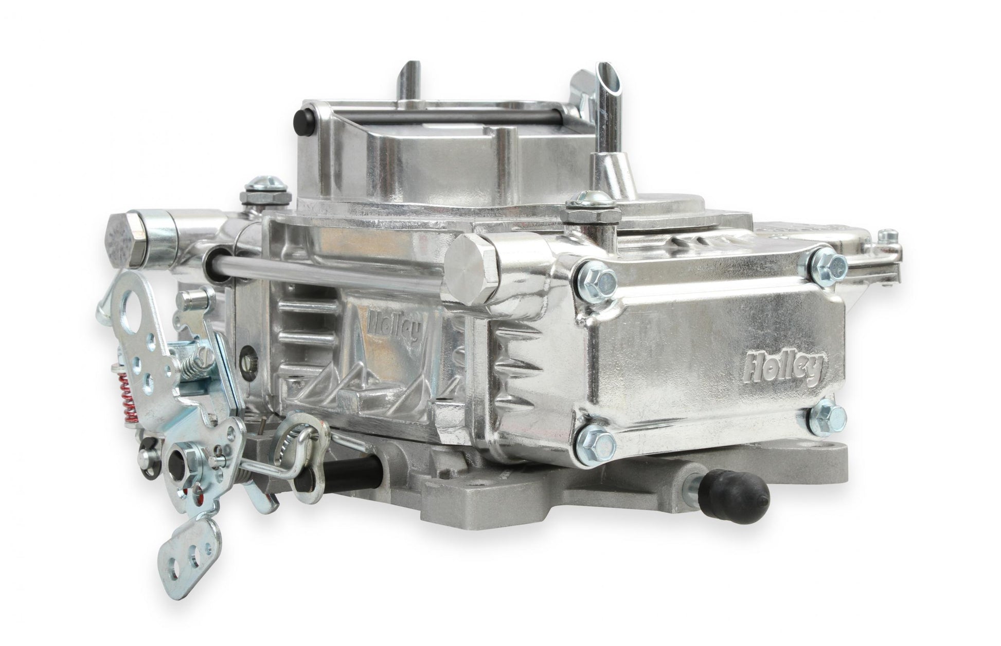 Street Warrior Model 4160 Carburetor 600 CFM 4160 Vacuum Secondaries Shiny Gasoline Holley-7