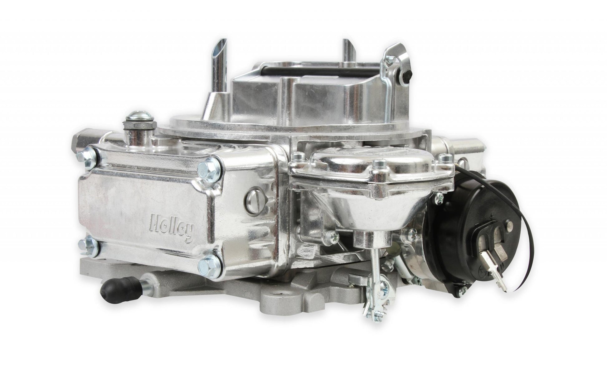 Street Warrior Model 4160 Carburetor 600 CFM 4160 Vacuum Secondaries Shiny Gasoline Holley-10