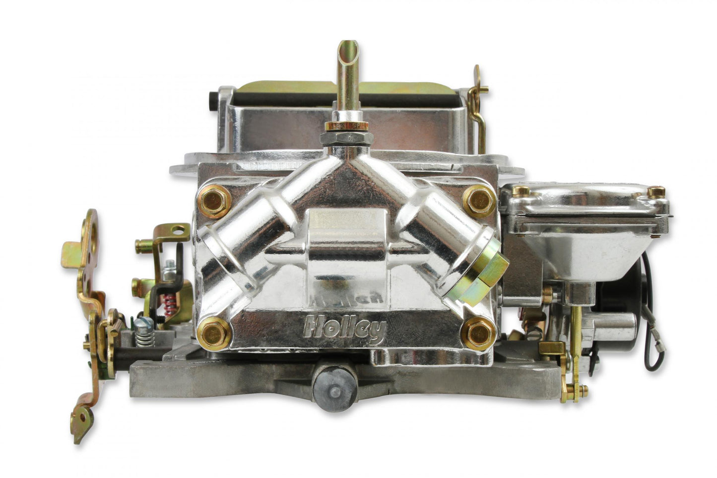 Classic Carburetor 600 CFM 4160 Vacuum Secondaries Shiny Gasoline Holley-9
