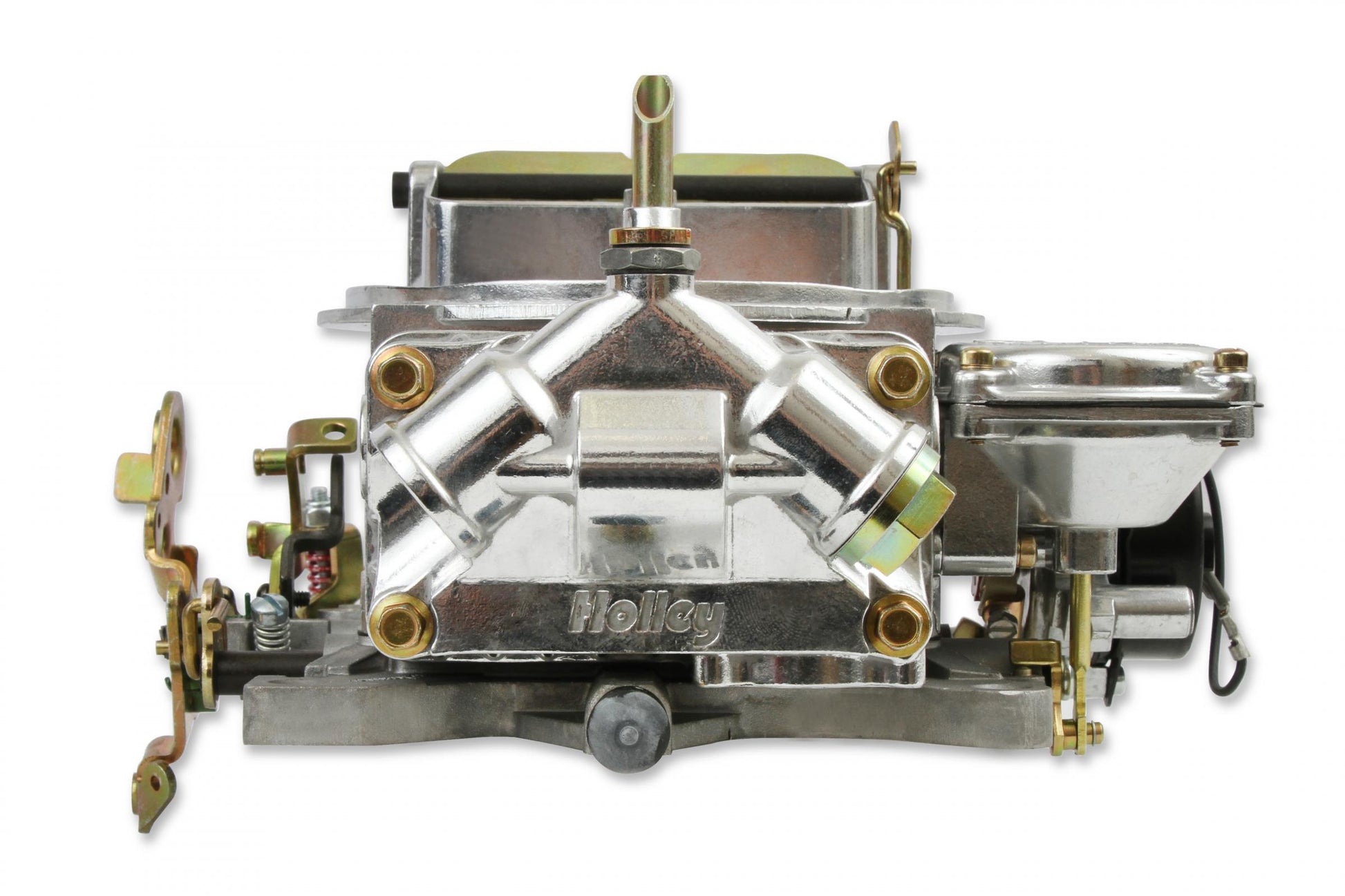 Classic Carburetor 600 CFM 4160 Vacuum Secondaries Shiny Gasoline Holley-9