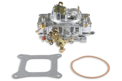 Classic Carburetor 750 CFM 4160 Fuel Inlet Single Vacuum Secondaries Choke Type Electric Shiny Gasoline Holley-1