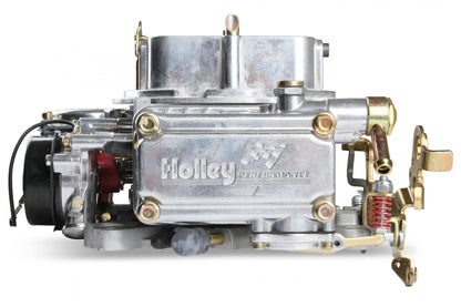 Classic Carburetor 750 CFM 4160 Fuel Inlet Single Vacuum Secondaries Choke Type Electric Shiny Gasoline Holley-6